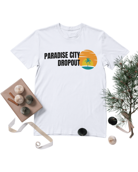 GnR Minimalist T-shirt: Paradise City Dropout
