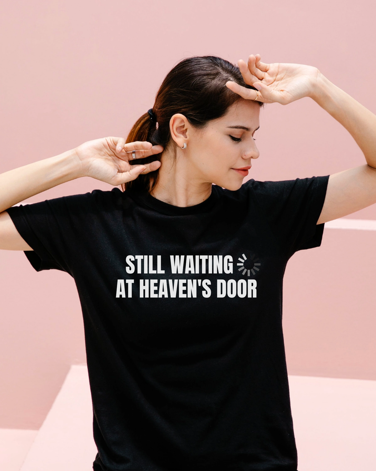GnR Minimalist T-shirt: Still Waiting At Heaven's Door