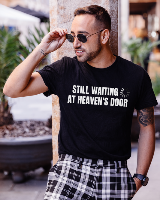GnR Minimalist T-shirt: Still Waiting At Heaven's Door